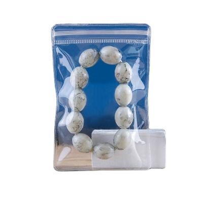 China Wholesale Recyclable Clear Ziplock Oxygen Proof Bag Jewelry Making PVC Soft Plastic Bag for sale