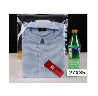 China Factory Direct Recyclable High Quality PE Plastic Packaging Transparent Ziplock Bags for sale