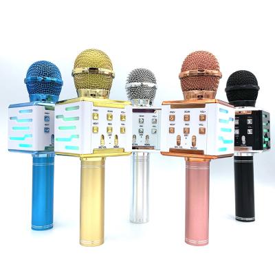 China Portable Wireless Microphone DS868 Mike Ktv Condenser 3-in-1 Microphone System DS868 Multifunctional Karaoke Wireless Microphone for sale