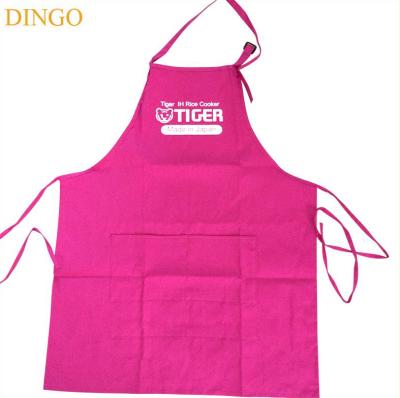 China Promotional Drinks/Food Cotton Kitchen Apron With Logo, Kitchen Apron, Customized Cooking Apron for sale