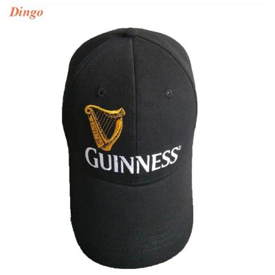 China Promotional High Quality COMMON Brush Cotton Heavyweight Baseball Cap With Logo Embroidery for sale