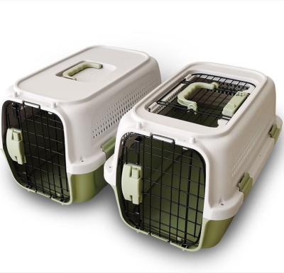 China New Fashion OEM/ODM Amazon Airline Pet Carrier Dog Cage Cat Travel Portable Carrier Dog Cage Stocked Approved Box for sale