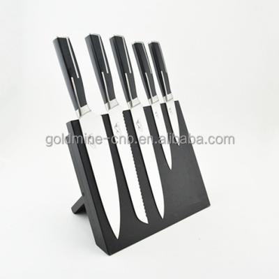 China Sustainable 5 Pcs Kitchen Knife Set Paring Cleaver Bread Chef Knife Serving Set for sale