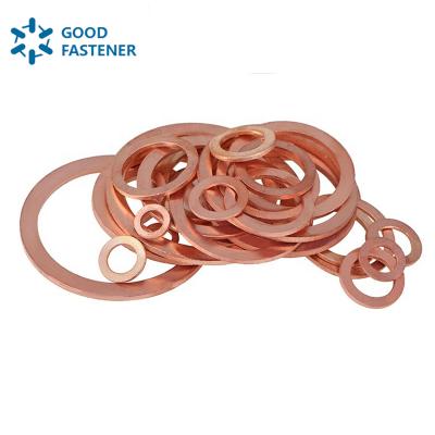 China Other Quality Supplier Metric DIN7603 Copper Seals Single Brass Seal Ring Seal For Mechanical for sale