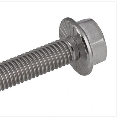 China Stainless steel IFI 513 hex flange bolts high quality m19 flange bolt for sale