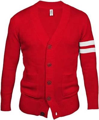 China Wholesale Anti-wrinkle Custom Knit Men's Casual Simple Style To Custom Design Knitted Cardigan Sweaters for sale