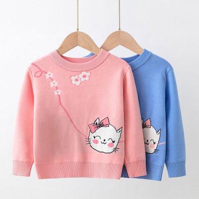 China European and American children's cartoon pattern sweater baby sweater child knitting clothing anti-pilling new stylish autumn winter for sale