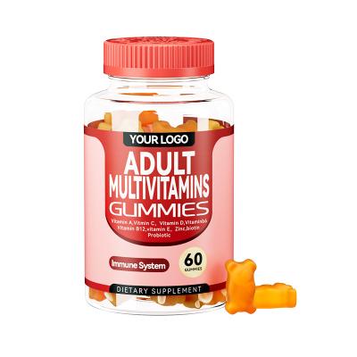 China Support Immune System Organic Vegan No Sugar Food Supplement Multivitamin Kids Gummy Bear Kids Multivitamin 250 Gummies For Child for sale