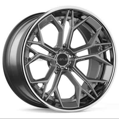 China Kipardo Aluminum Factory Directly 18 Inch To 24 Inch 2 Piece 3 Piece Forged Car Wheels For Luxury Cars for sale