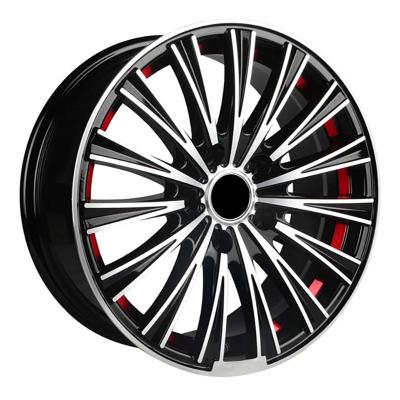 China 15 16 inch 4x100 5x114.3 6x139.7 new design aluminum wheels alloy rim for sale