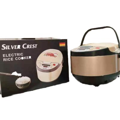 China Hotel Wholesale 5l Electric Indoor EU Spot 900w Rice Cooker Stainless Steel Pot Rice Cooker Multifunctional Rice Cooker for sale