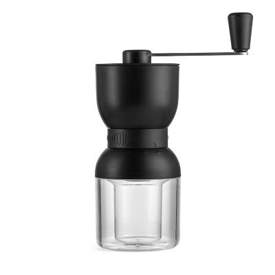 China WITH LID Mini Coffee Grinder Manual Portable Hand Conical Coffee Grinder for sale