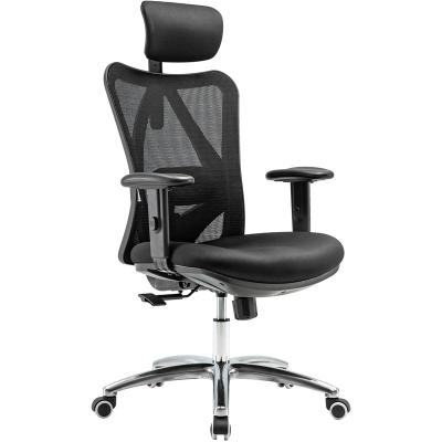 China Adjustable (Height) In Stock Luxury Comfortable High Back Executive Chair Office Chair For Office Manager for sale