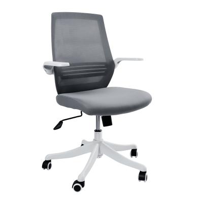 China Custom Swivel (Height) Adjustable Design Black White Executive Cheap Chair Ergonomic Mesh Chair For Sale for sale