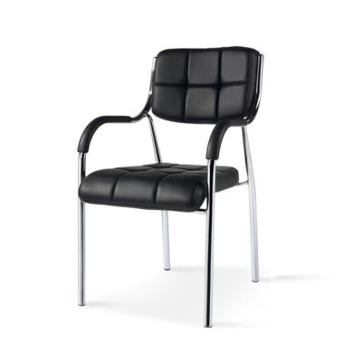 China China manufacture light black leather Para sillas Para oficina meeting room office chair for office furniture for sale