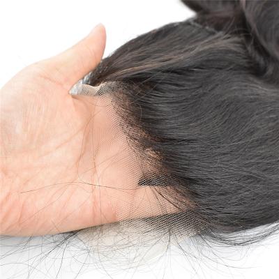 China STW haiyi hair knots HD small thin film hot seeling raw pre-plucked raw lace frontal closure for black women for sale