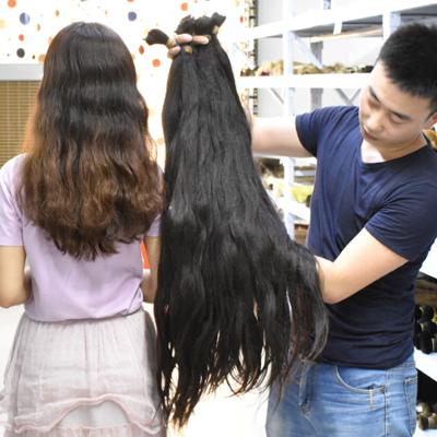 China STW HaiYi Wholesale Hair Bundle Raw Indian Hair Vendors Unprocessed for sale