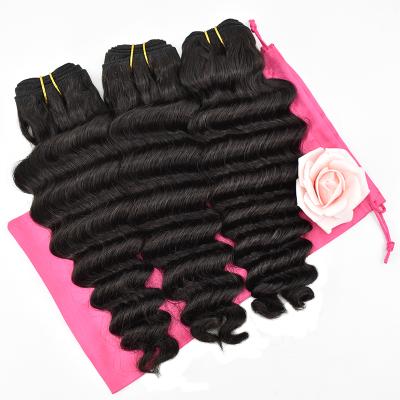 China 10A Silky Straight Deep Wave Full Shedding No Tangle Virgin Cuticle Aligned Donor Hair for sale