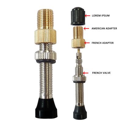 China Auto Parts\Bike Parts Price Mountain Bike Road Bike 16mm*9mm Valve Adapter Converters/Cheap Tire Valve Adapter for sale