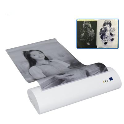 China Battery Bluetooth Tattoo Stencil Printer USB Thermal Printer For A4 Size Paper for sale