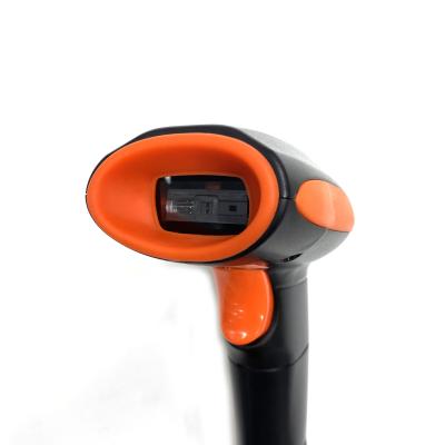 China Oranje Mobiele Draadloze 3D Streepjescodescanner 1D tweede Te koop