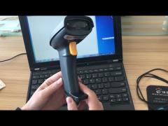 QR 2D 1D Wired Barcode Scanner 32 Bit Mobile Handheld Scanner