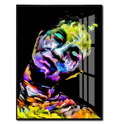 China Wholesale Higi Quality Factory Wall Art UV Printing HD POP Art Aluminum Framed Crystal Porcelain Painting POP Art for sale