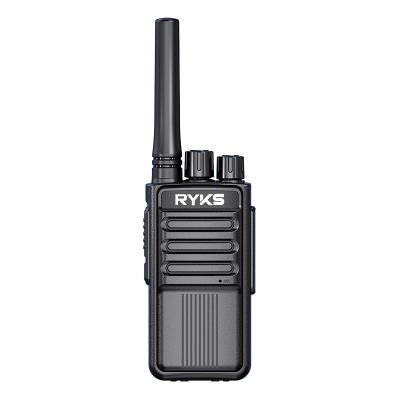 China Portable Reliable Durable Hot Sale & High Quality Wide Use Digital Walkie-Talkie Adjustable Two-Way Radio Black Walkie Talkie for sale