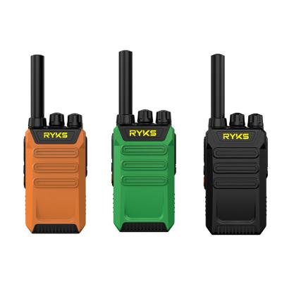 China Portable Reliable Durable Hot Sale & High Quality Cheapest Green Orange Ash Adjustable Two-Way Radio Adjustable Walkie Talkie for sale