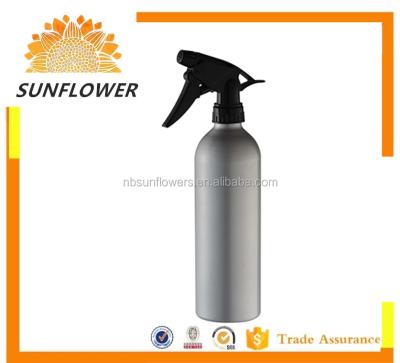 China Detergent China Alumium trigger spray bottle for comestic 500ML for sale