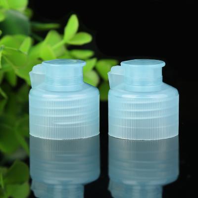 China Non Spill Plastic 24/410 Top Flip Cap HT-N33 Factory Supplier Including Trigger Sprayer, Lotion Pump, Foam Pump for sale