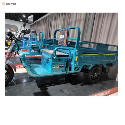 China guowei factory direct sales 60V 800W adults three-wheeler motorcycle bajaj electric cargo moped electric tricycle not for sale