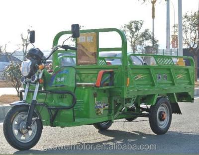 China Cargo china supply india bangladesh 500w 800w motorbike tricycle paksitan electric three wheeler with battery for cargo CKD for sale