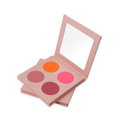 China EYE OEM Makeup 4 Color Blush To Make Your Own Brand Face Blush Loose Powder Face Blushes for sale