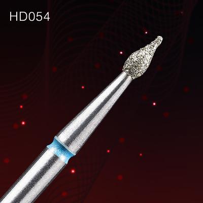 China Polish Nail Table Manicure Raindrop Diamond Bur Nail Drill Bit Cuticle Cleaning for sale