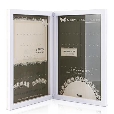 China High End Reusable Nail Tip Display Book For Nail Art Display Nail Display Book 29.8*20*2.4cm for sale