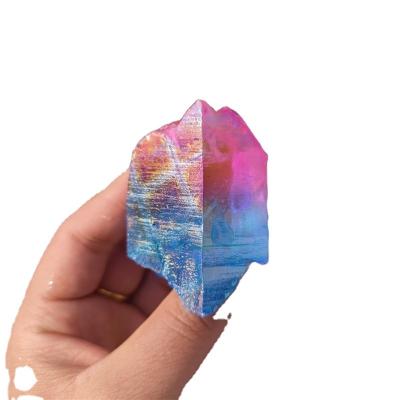 China Wholesale China Aura Clear Quartz Crystals Healing Stones for Home Decori Meditation Crystal Groups for sale