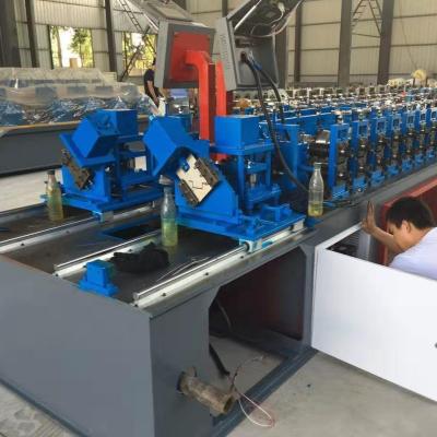 China Building Material Stores Double Rows Light Steel Keel Studs Channel Roll Forming Making Machine for sale