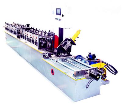 China Automatic Building Material Stores T Bar Roll Forming Machine , Ceiling System T Grid Making Machine for sale