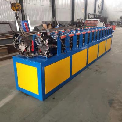 China Building Material Stores Double Rows Light Steel Keel Studs Channel Roll Forming Making Machine for sale