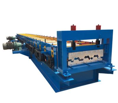 China Building Material Shops New Design Metal Steel Floor Deck Roof Roll Forming Machine Manufacturer for sale