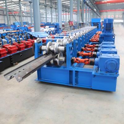 China Building Material Stores Highway Guardrail Roll Forming Machine Guardrail Making Machine Highway Guardrail Machine for sale