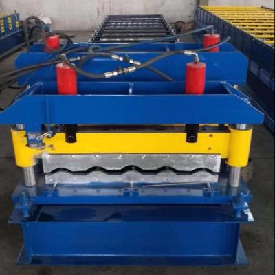 China Building Material Shops Glazed Tile Cold Roll Making Machine / Glazed Roofing Forming Machine for sale