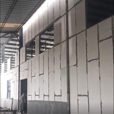 China Modern Fire Rated EPS Cement Wall Concrete Wall Panel For Residential Housing for sale