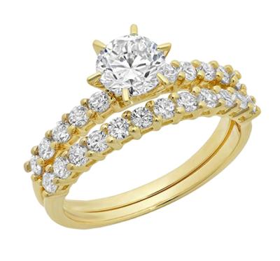 China Romantic Wholesale Round Cut Fashion CZ Halo Ring Wedding Rings 14K Gold Engagement Ring for sale