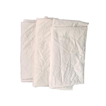 China Good Water And Oil Absorbency Recycled White Cotton Hotel Sheet 100% Cleansing Mopping Cloths For Boat Cleaning for sale