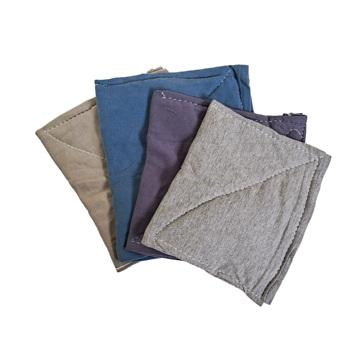 China Direct sales clean and soft cheap color factory materials mixed mangled terry towel wiping rags for sale