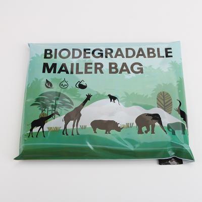 China Sinicline 2020 Biodegradable Black Color Biodegradable Clothing Packaging Plastic Bags Eco Friendly for sale