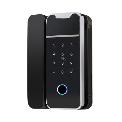 China Zhongshan Steel Z-Wave Home Cylinder Door - Magnetic With Promopt Backup Key Reader Voice IC Lock Smart Both Sides 20X10X15cm for sale