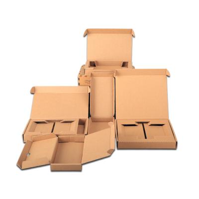 China Other Packaging Logistics Corrugated Mobile Cardboard Colorful Box Zipper Box Express Custom for sale